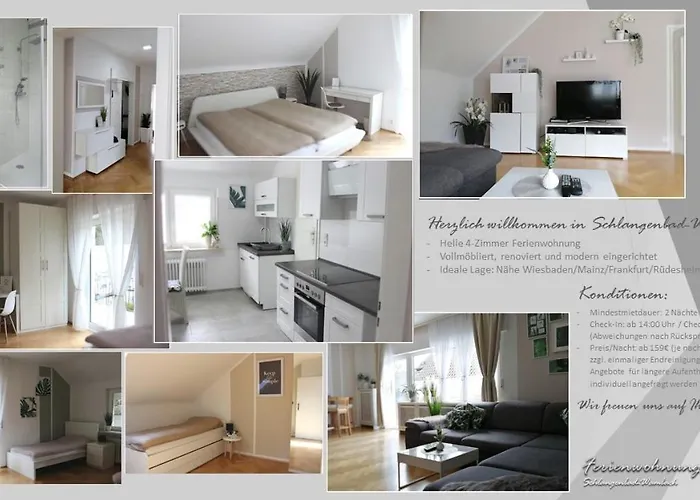 Schoene 4-Zimmerwohnung, Schlangenbad Bei Wiesbaden/Mainz/Ffm photo