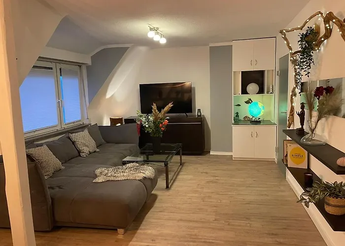 Konfortable Wohnung Mit Balkon Und Gartenblick Hungen fotorgafie