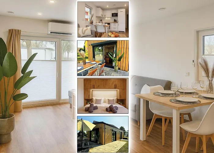 Neues & Modernes Tiny House - Gemuetlich & Privat - Mit Klimaanlage & Terrasse! Villa Lichtenau foto