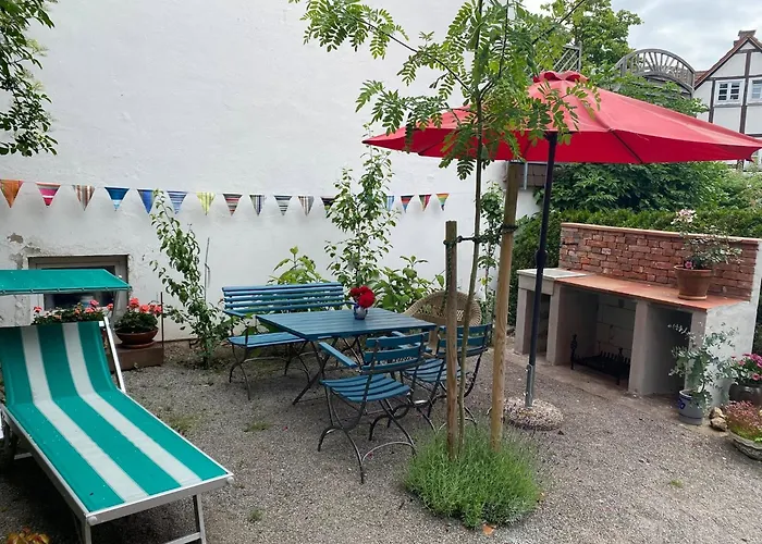 Photo de Villa Auszeit Im Gemuetlichen Fachwerkhaus à Korbach