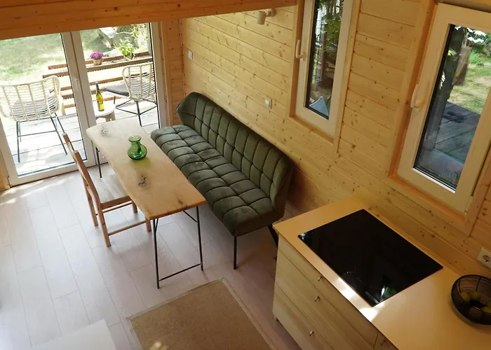 Ferienwohnung Idylle Pur - Modernes Tiny House im Odenwald Laudenau Foto